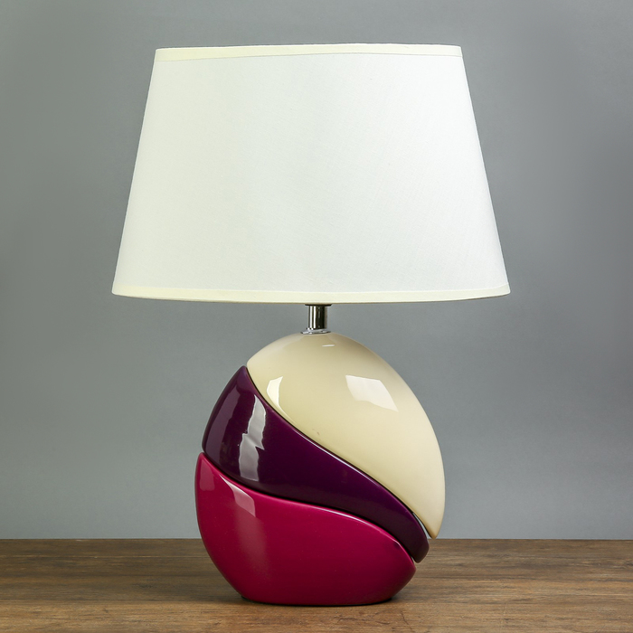 Лампа настольная керамика "Селена" Е27 25W 44х31х20,5 см