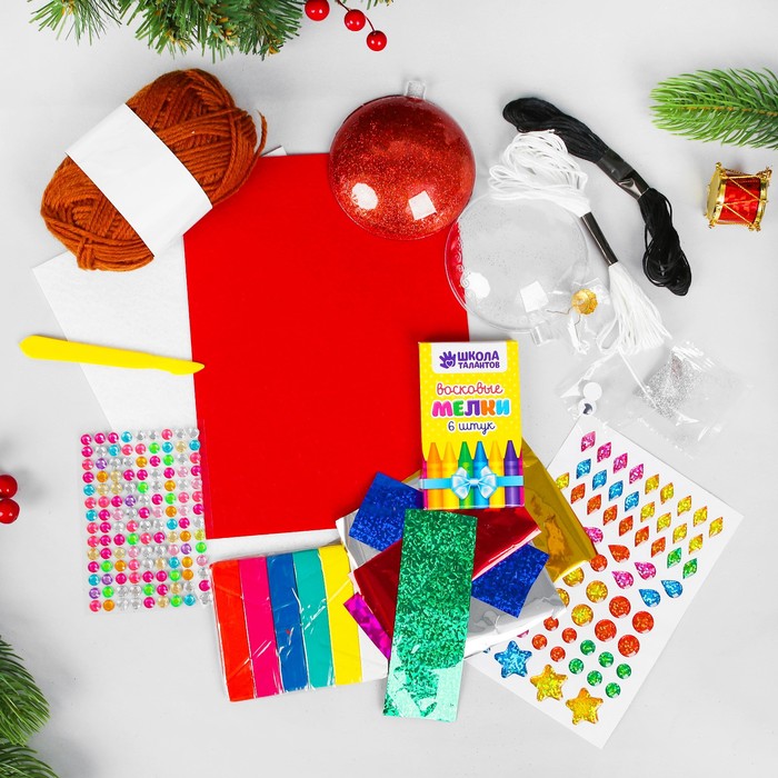 Набор для творчества "Зимняя история" 9 в1