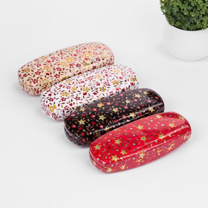 Футляр для очков, отдел на клапане, МИКС