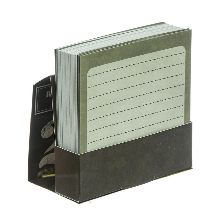 Бумажный блок в картонном футляре "23 февраля. Настоящий защитник", 250 листов