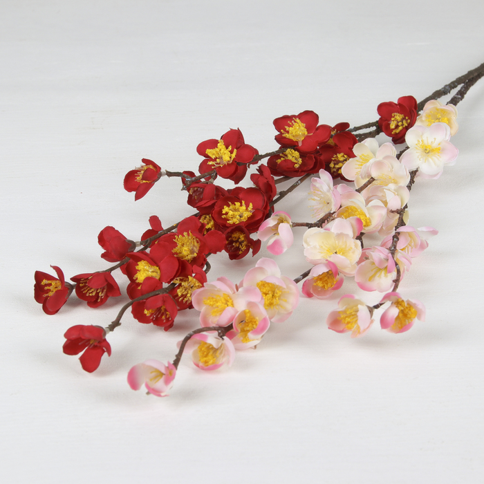 Цветок искусственный "Ветка сакуры" 3*80 см, микс