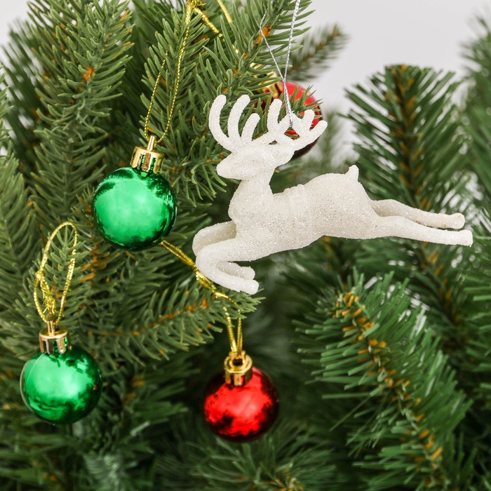 Набор свечей в стекле с декором "Удачного Нового года!"