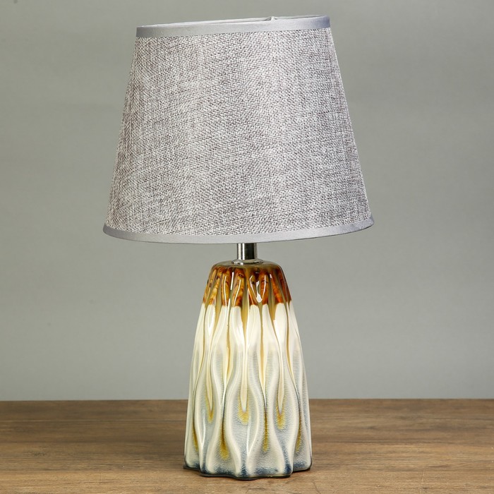 Лампа настольная "Танцующие линии" Е27 40W 220В 34х20х20 см