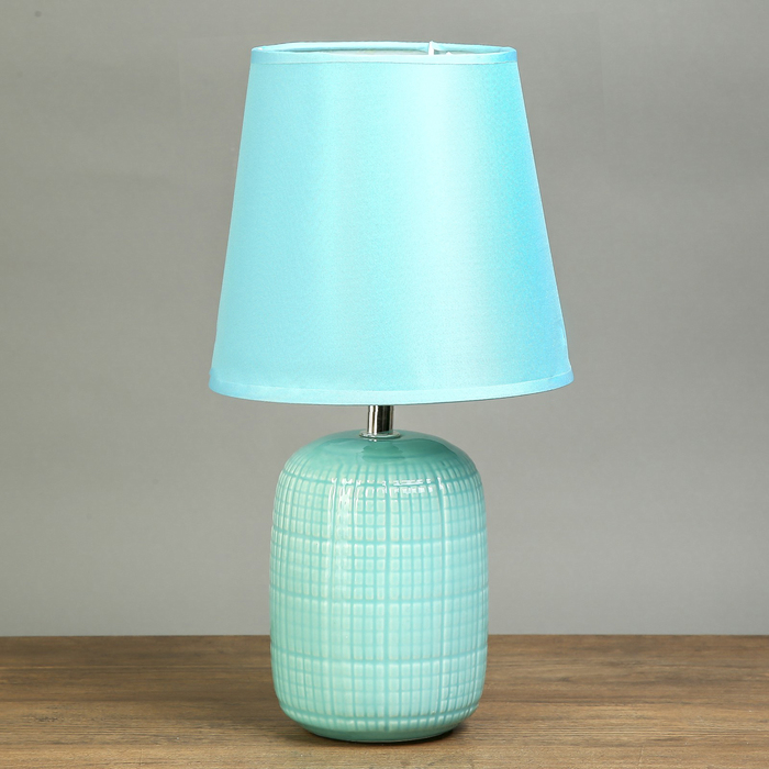 Лампа настольная "Акинета" аква 1х40W Е14 31х20х20 см