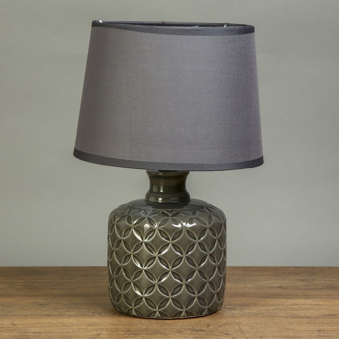 Лампа настольная "Юланта" угольный 1х40W Е14 30х20х20 см