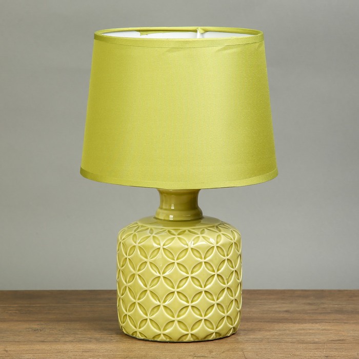 Лампа настольная "Юланта" травянистый 1х40W Е14 30х20х20 см