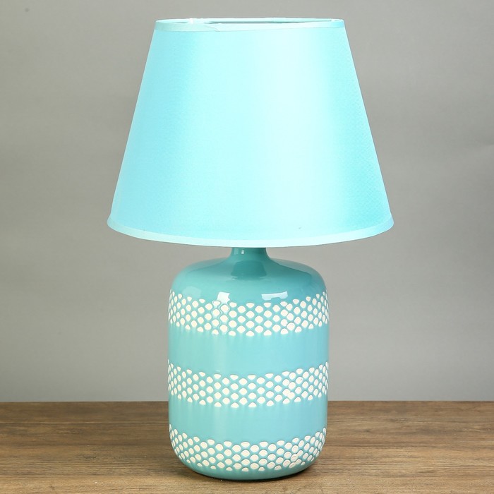 Лампа настольная "Малика" виридиан 1х40W Е14 42х25х25 см