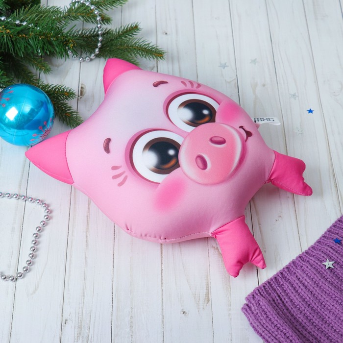 Мягкая подушка-антистресс "Милый хрюн"