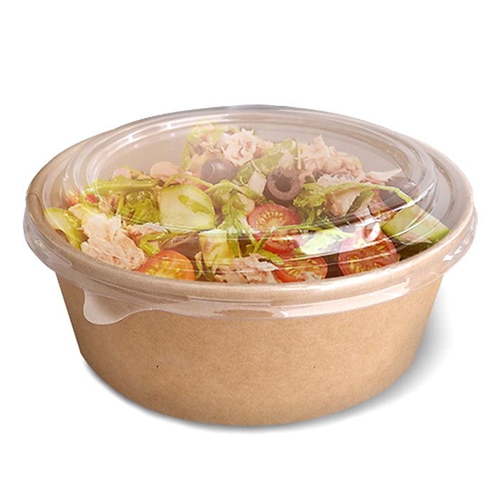 Контейнер с пластиковой крышкой, 16 х 18,5 х 6,8 см