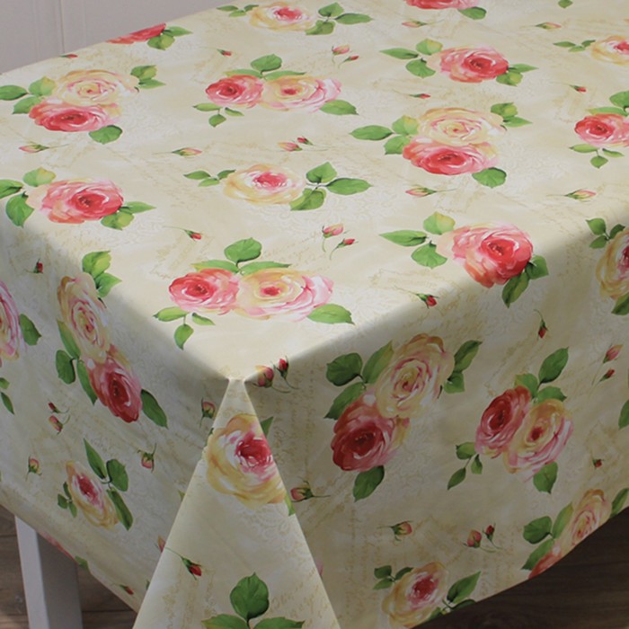 Клеенка Sale & Pepe 140 см, 864/1 Чайная роза