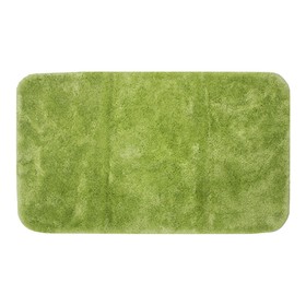 Коврик для ванной комнаты, 60х102 см, Plush, светло-зеленый
