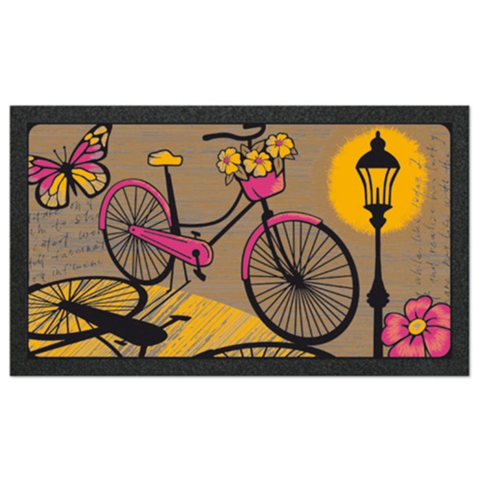 Коврик придв. 40х68см Format Classic, 21805 Велосипед