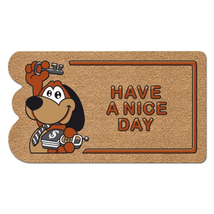 Коврик придв. 40х70 см Kokarda, 21822 Хорошего дня