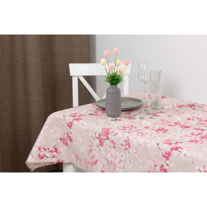 Скатерть Loneta Амарена 30622/3201 140х120 см, розовая