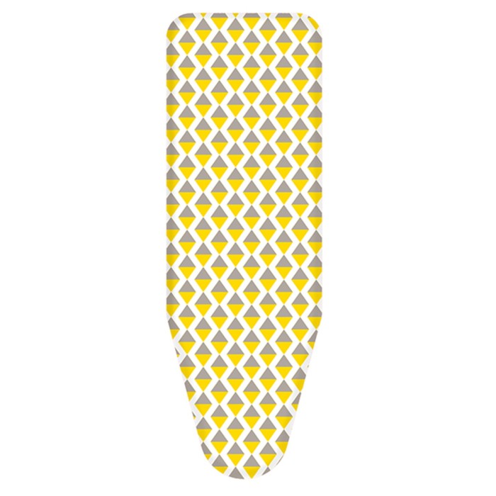 Чехол для гладильной доски "Треугольники", 130х50 см из хлопка