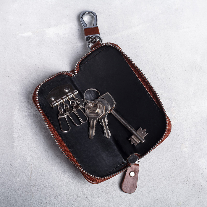 Ключница из экокожи "Погран войска Россия"