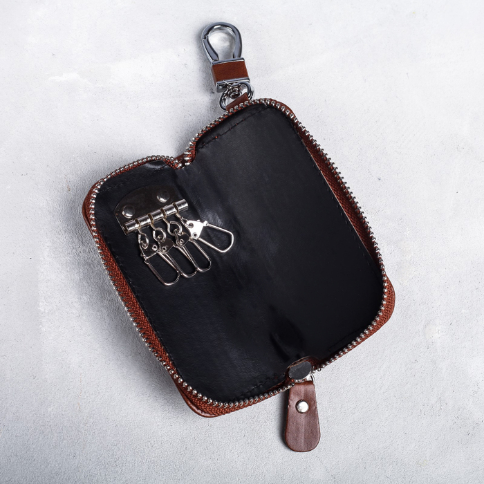 Ключница из экокожи "Погран войска Россия"