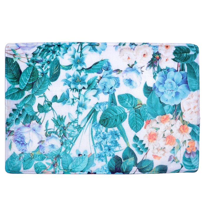 Коврик для ванной "Цветочный"