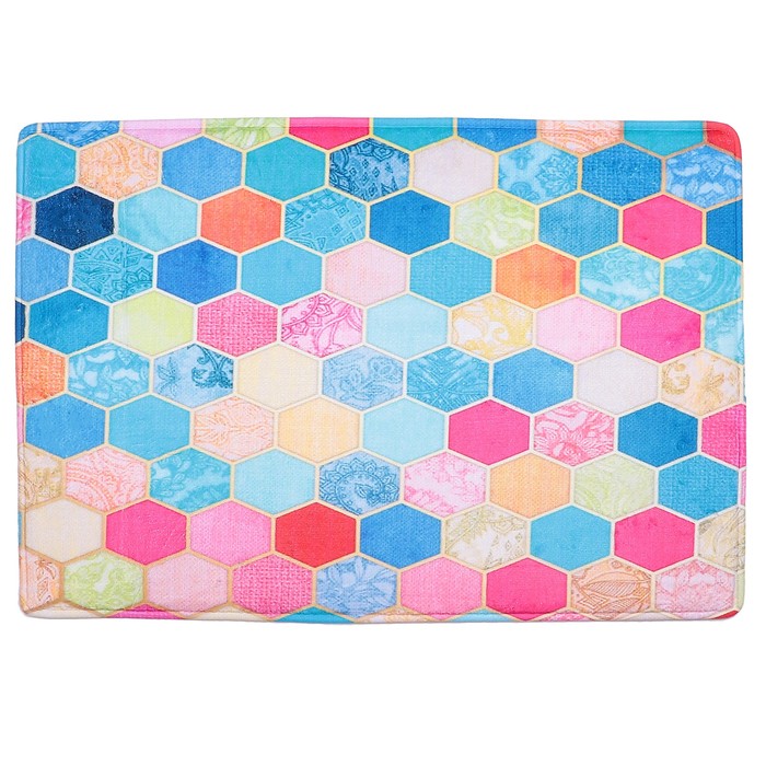 Коврик для ванной "Соты"