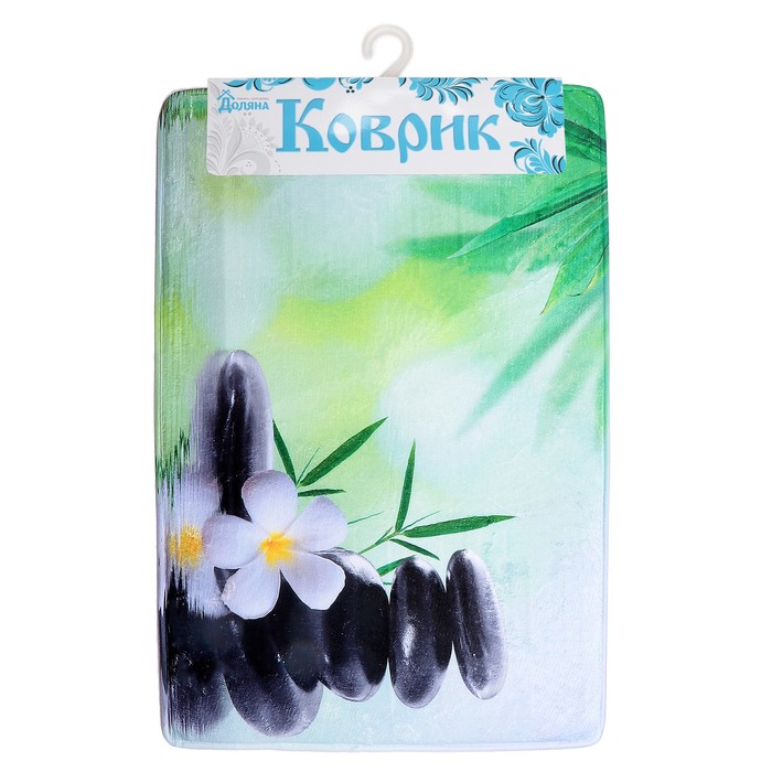 Коврик для ванной "Камни. Дзен"