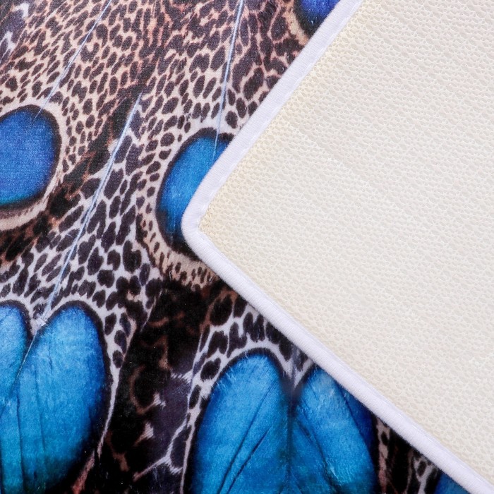 Коврик для ванной "Павлин"