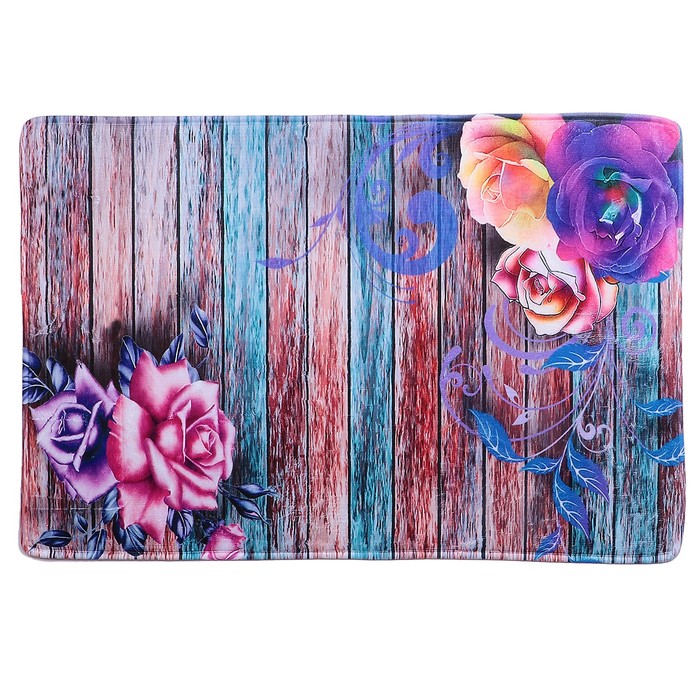 Коврик для ванной "Доска розы"