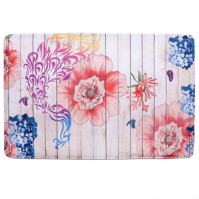 Коврик для ванной "Доска жар-птица"