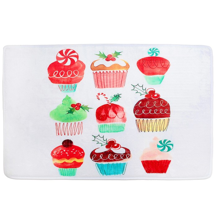 Коврик для ванной "Кексики"