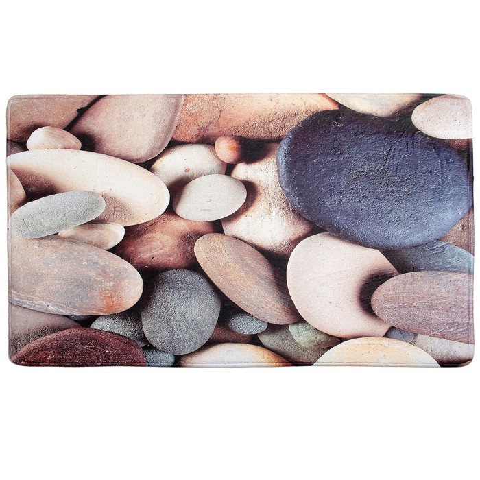 Коврик для ванной "Морская галька"