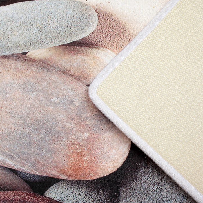 Коврик для ванной "Морская галька"