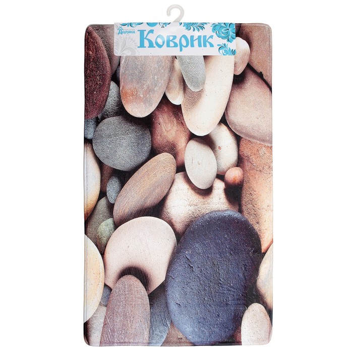 Коврик для ванной "Морская галька"