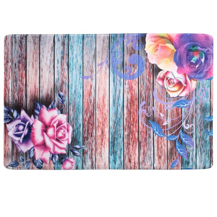 Коврик для ванной "Доска розы"