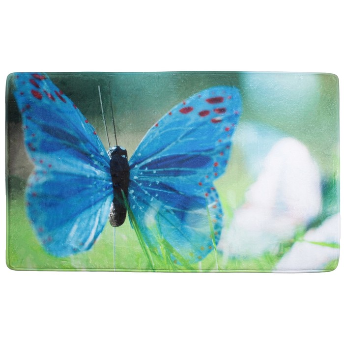 Коврик для ванной "Бабочка"