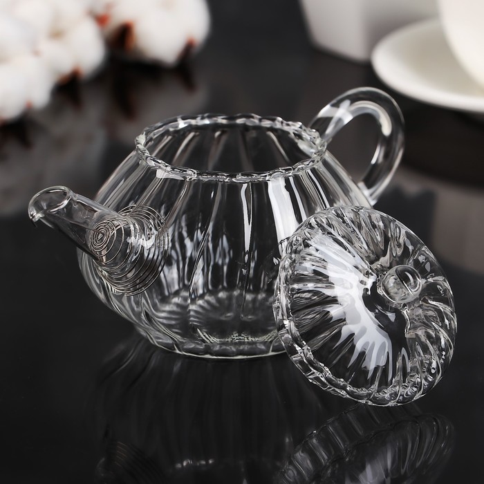 Чайник заварочный 250 мл "Диана", с металлическим ситом