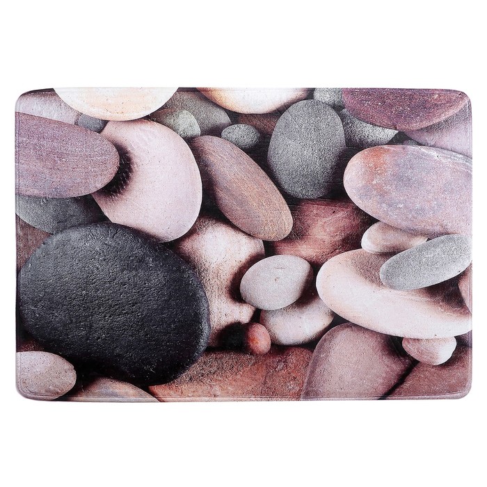 Коврик для ванной "Морская галька"