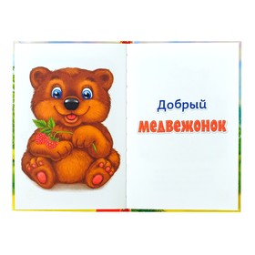 

Книга в твёрдом переплёте со стихами «Ребятам о зверятах», 48 стр.