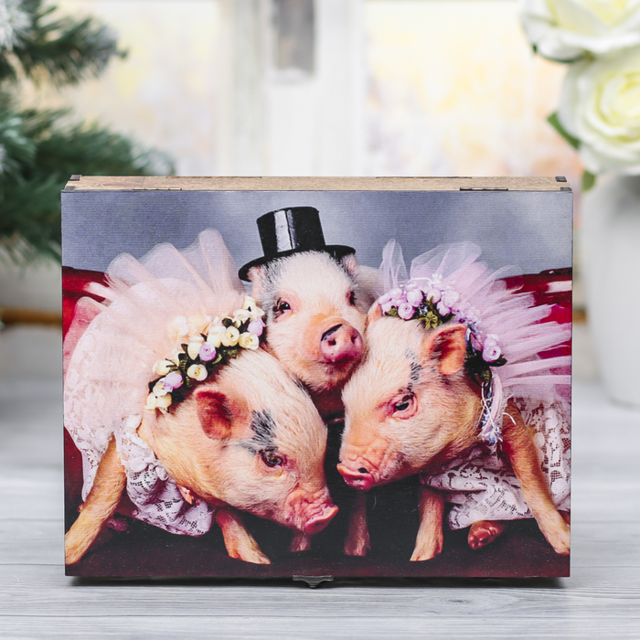 Ключница "Любви" 20х26х6,5 см