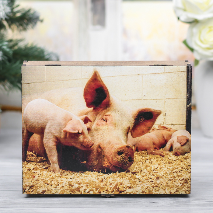 Ключница "Дети наше счастье" 20х26х6,5 см