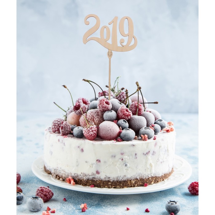 Топпер деревянный 2019 120х83