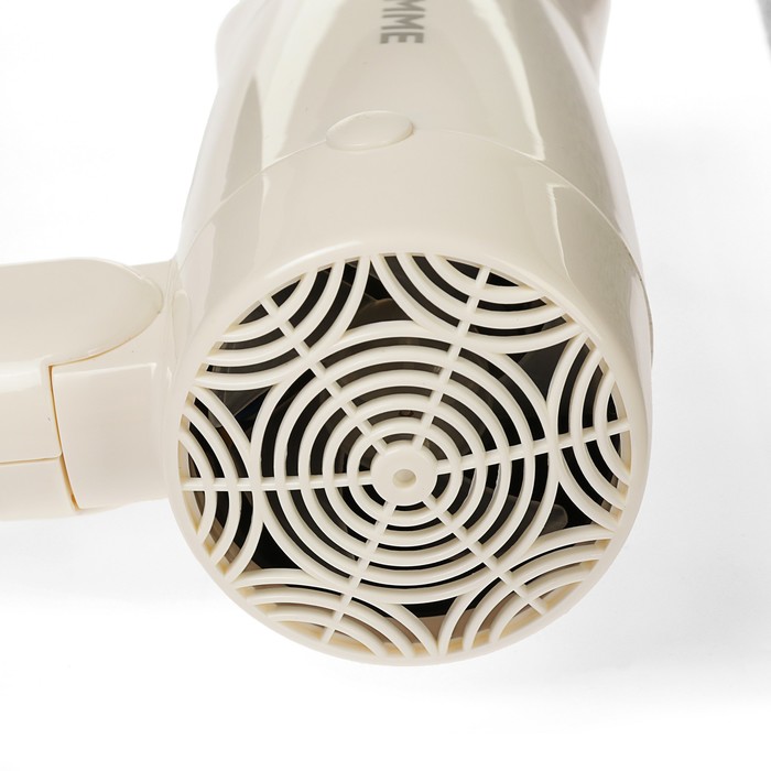 Фен Lumme LU-1040, 1200 Вт, 2 скорости, белый жемчуг