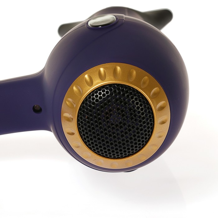 Фен Lumme LU-1046, 2000 Вт, 2 скорости, 3 температуры, золотой сапфир