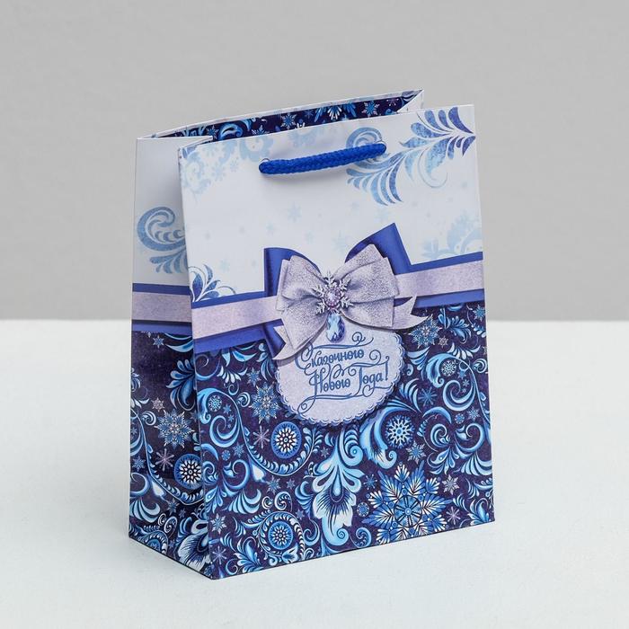 Пакет ламинированный вертикальный «Сказочного Нового Года», 12 × 15 × 5,5 см