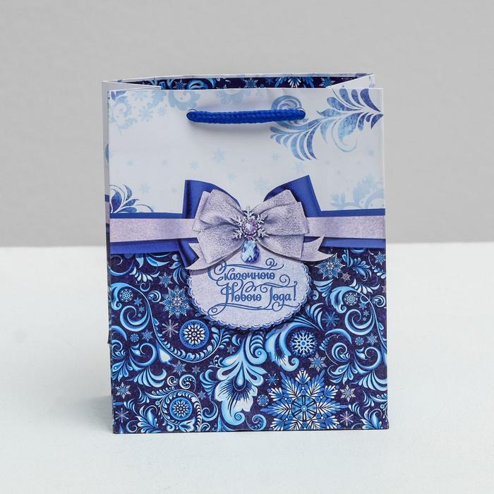Пакет ламинированный вертикальный «Сказочного Нового Года», 12 × 15 × 5,5 см