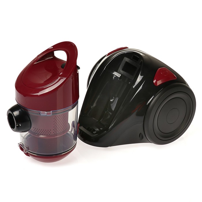 Пылесос LUMME LU-3211, 2200 Вт, 2 л, циклон, бордовый гранат