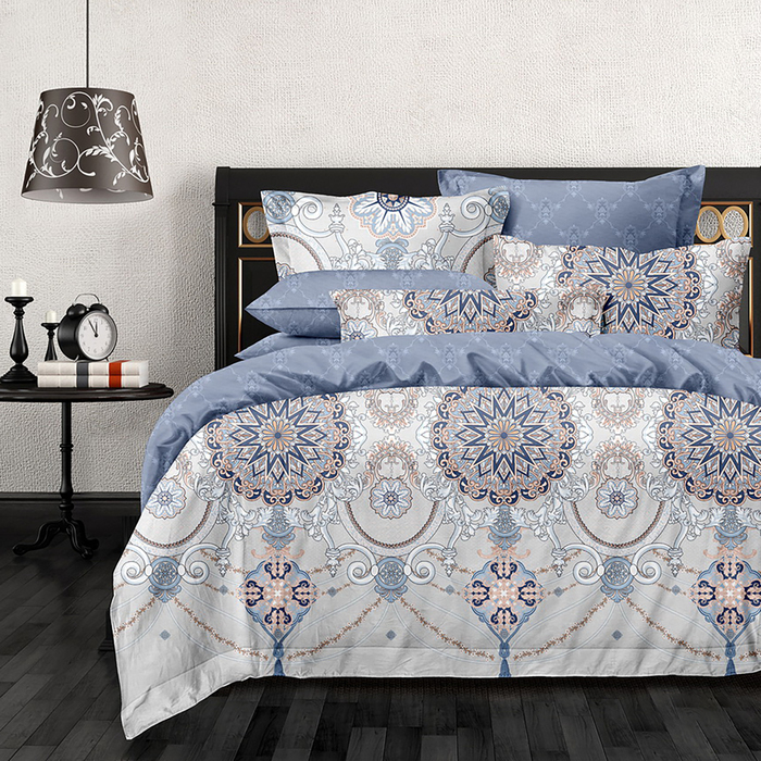 Постельное бельё Евро 200х220, 200х220, 70х70 см, 2 шт.