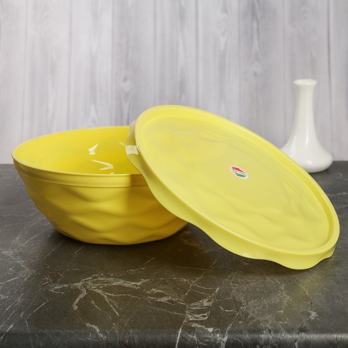 Салатник 4 л Brilliante, с крышкой