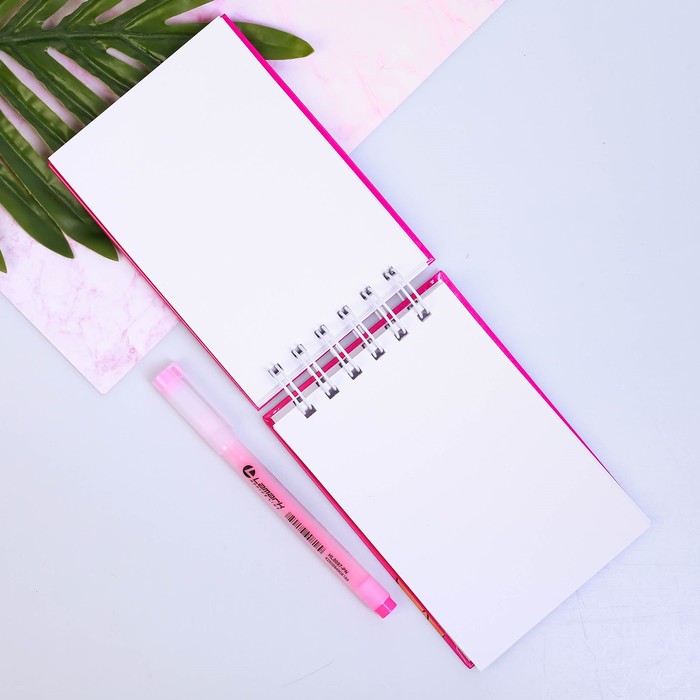 Скетчбук "Багама Лама", твёрдая обложка, А6, 80 листов