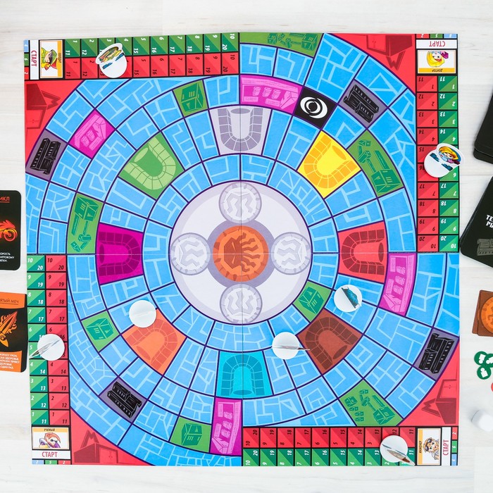 Настольная игра стратегическая "Охотники за привидениями"