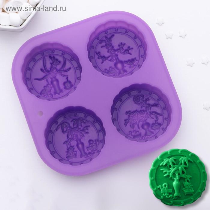 Молд 16х16х3 см "Искусство"