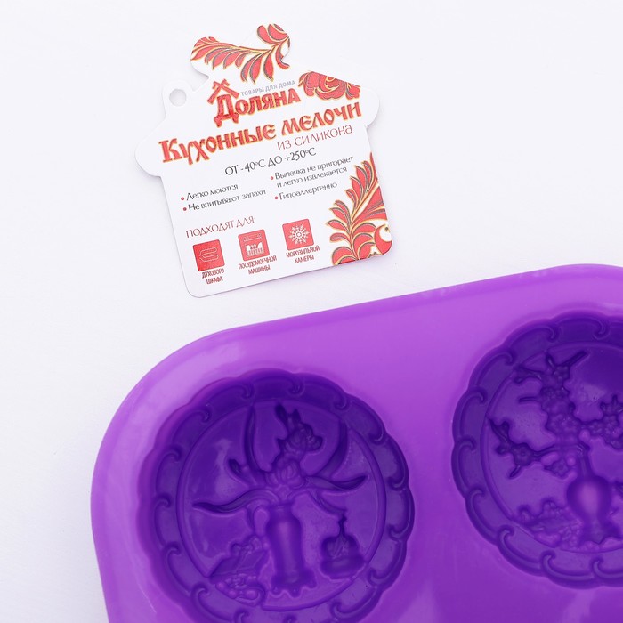 Молд 16х16х3 см "Искусство"